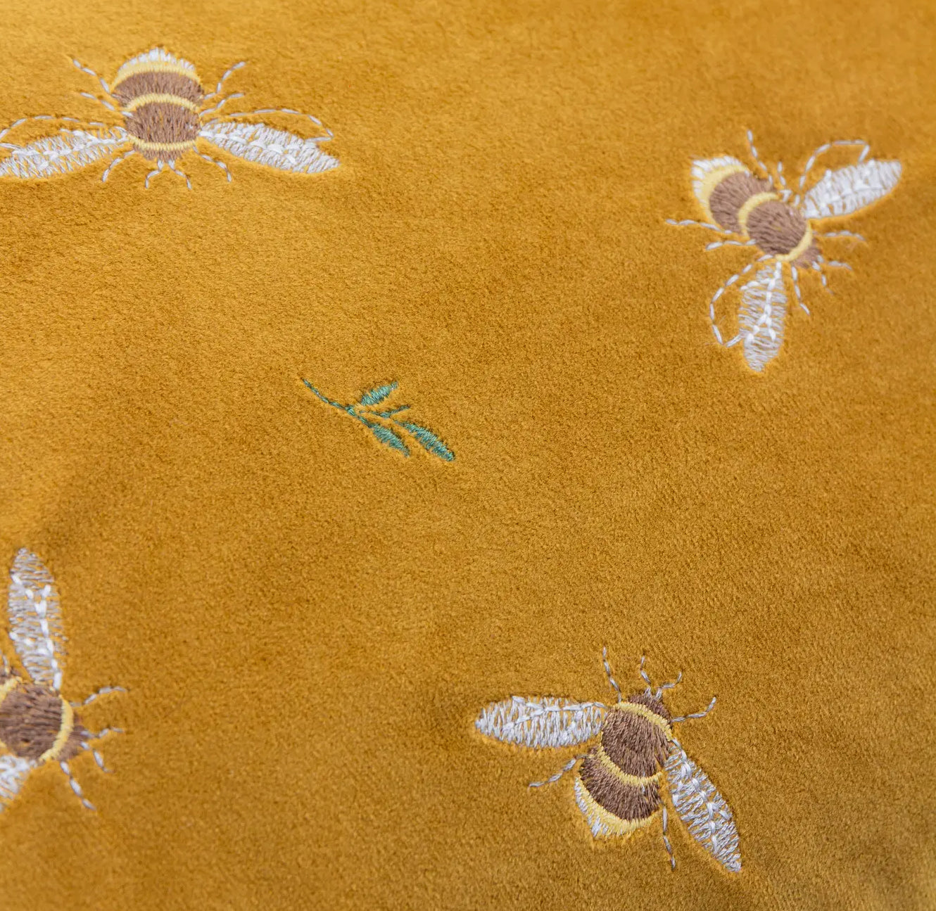 Bee Velvet Cushion