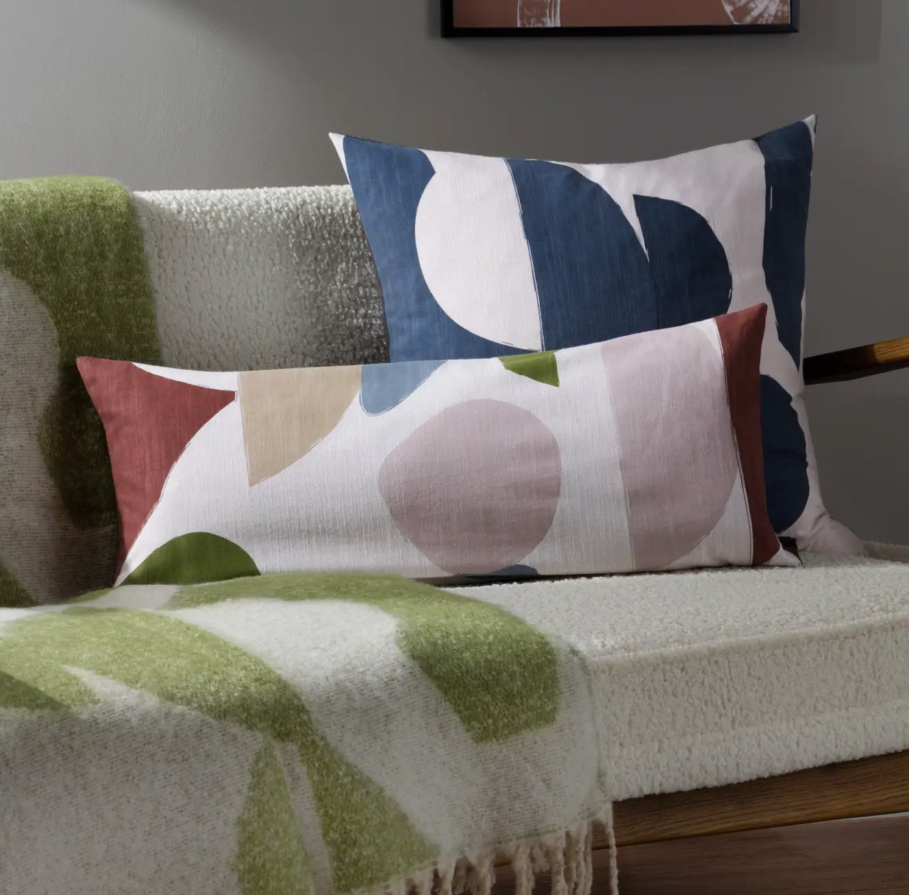 Olive Woven Throw
